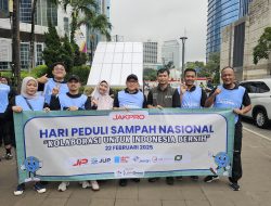Peringati HPSN Bersama #JakGreenSustainability, Jakpro Memiontec Air Gelar Aksi Bersih-Bersih Sampah