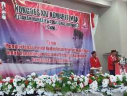 Imanuel Cahyadi Pimpin GMNI, Komitmen Dukung Kebijakan Pemerintah & Kawal Upaya Lawan Radikalisme