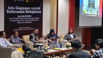 Bicara RKUHAP, IJRS : Harus Bisa Mengakomodir Penguatan Kewenangan Penegak Hukum yang Proporsional