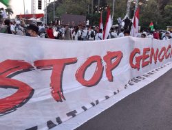 Warga Jakarta Longmarch Demi Palestina, Serukan Keadilan: Lawan Genosida!